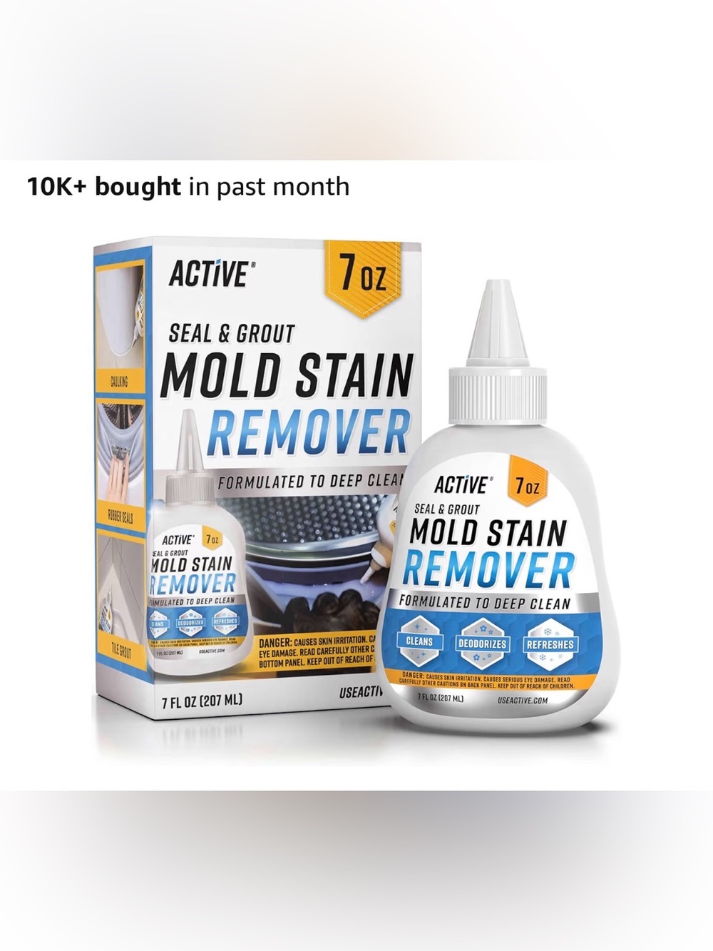 ACTIVE Mold Stain Remover Gel Cleaner Heavy Duty Stain Cleaner